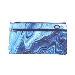 SPE-PLC-ROCM - SPENCIL PENCIL CASE RECTANGLE FABRIC 34x17cm Ocean Marble
